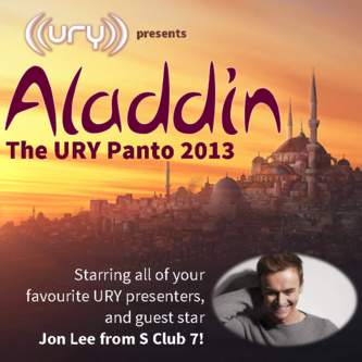 The URY Panto 2013: Aladdin Logo