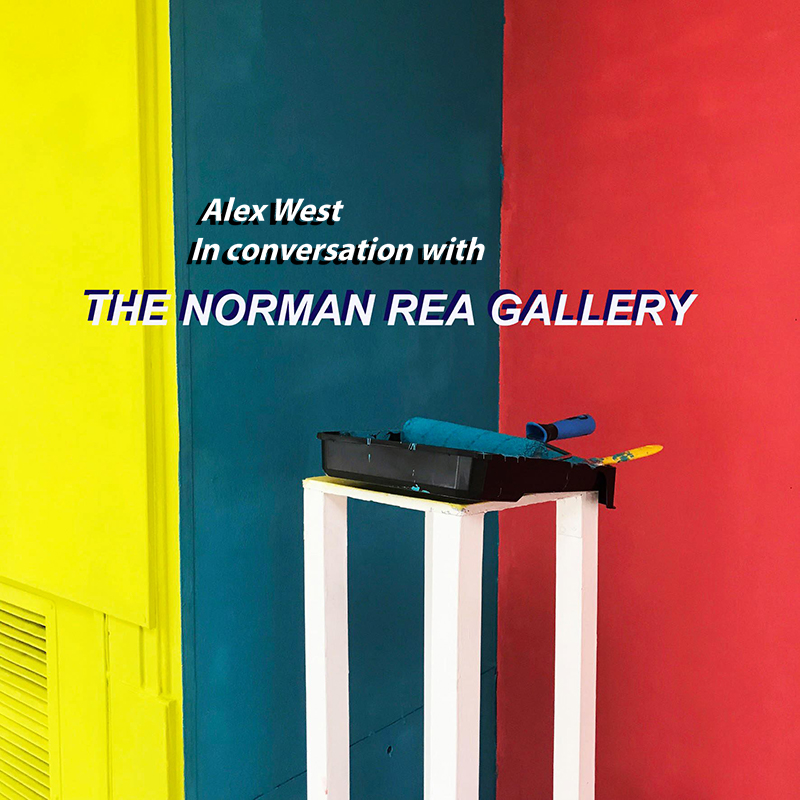 testAlex West in conversation with The Norman Rea Gallery Logo