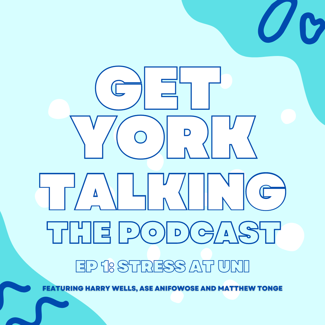 Get York Talking- Dealing with Stress at Uni Logo