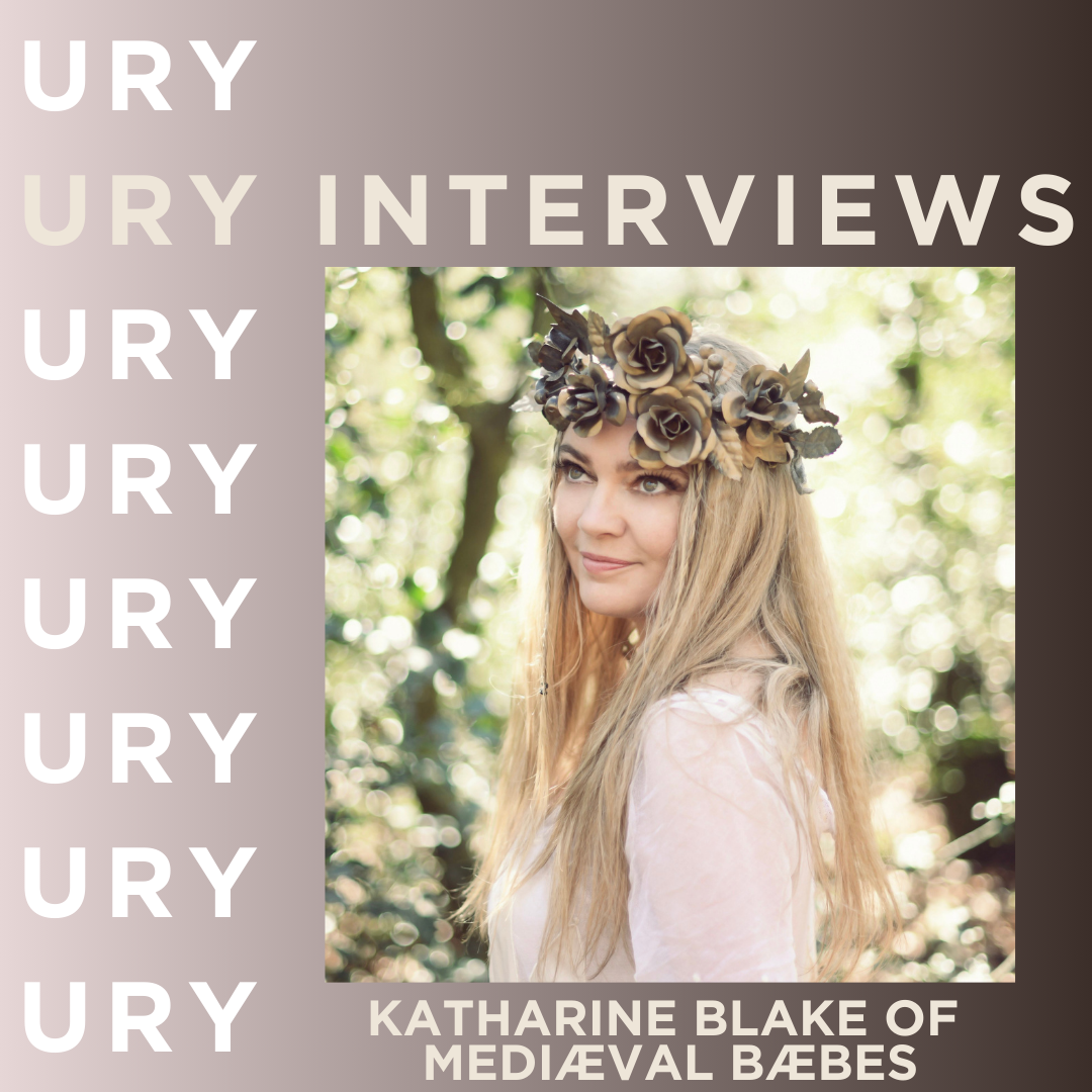 URY Interview Series: Katharine Blake of Mediæval bæbes Logo