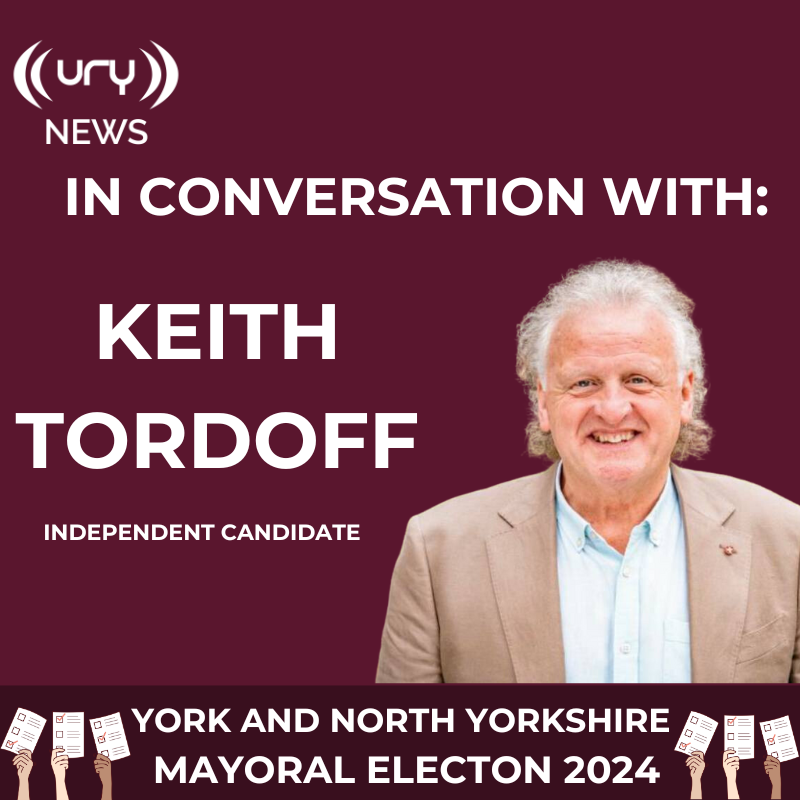 York and North Yorkshire Mayoral Election 2024 - Keith Tordoff Logo