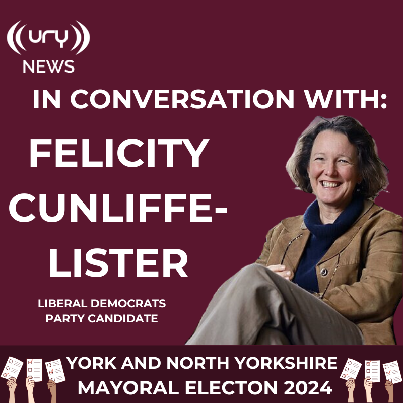 York and North Yorkshire Mayoral Election 2024 - Felicity Cunliffe-Lister Logo