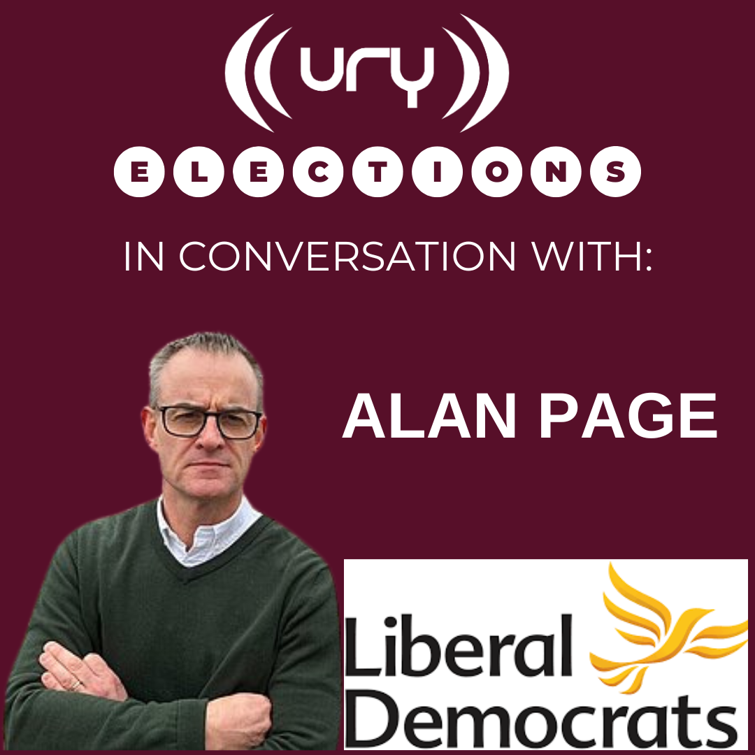 General Election Interview- Alan Page  Logo