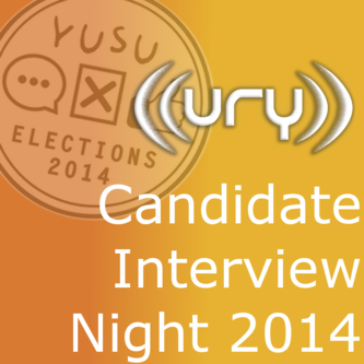 Candidate Interview Night 2014: Yusu President Josie Field Logo