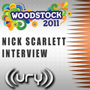 Woodstock 2011 - Nick Scarlett Interview Logo