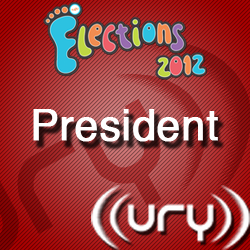 Elections 2012: Kallum Taylor wins President Logo