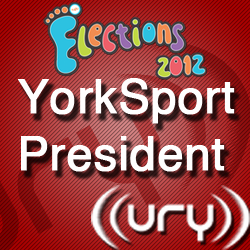 Elections 2012: Winter wins YorkSport President Logo