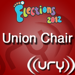 CIN: Nick Hall for Union Chair Logo