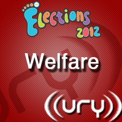 Elections 2012: Bob Hughes wins Welfare Officer Logo