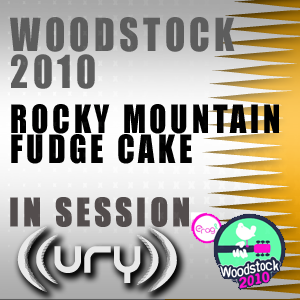 WOODSTOCK SEESIONS - Rocky Mountain Fudge Cake Logo