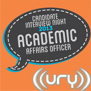 Candidate Interview Night 2013: Academic Officer – Nick Hall Logo