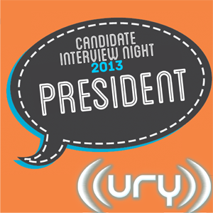 Candidate Interview Night 2013: YUSU President- Thomas Banks Logo