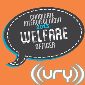 Candidate Interview Night 2013: Welfare Officer - George Offer Logo