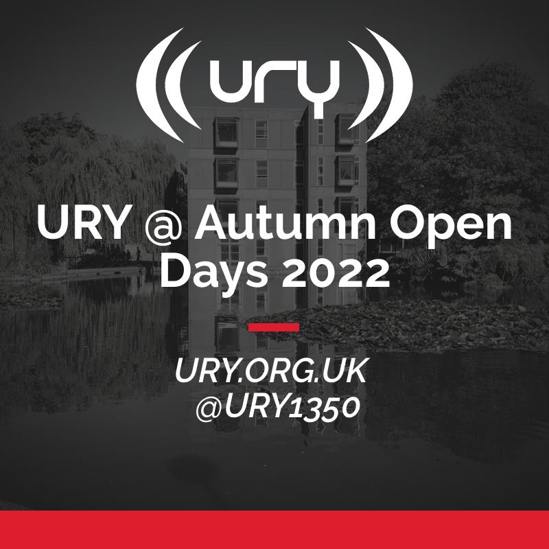 URY @ Autumn Open Days 2022 logo.