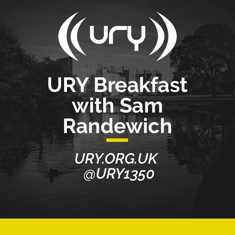 URY Breakfast with Sam Randewich Logo