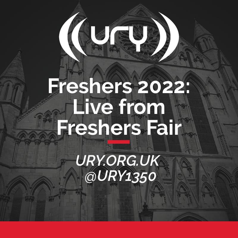 Freshers 2022: Live from Freshers Fair Logo