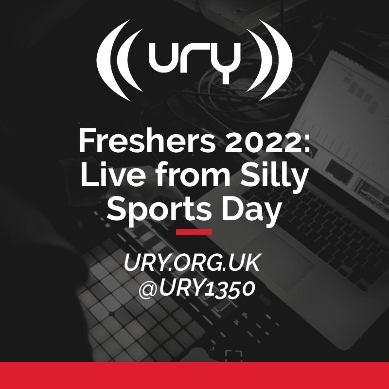 Freshers 2022: Live from Silly Sports Day logo.