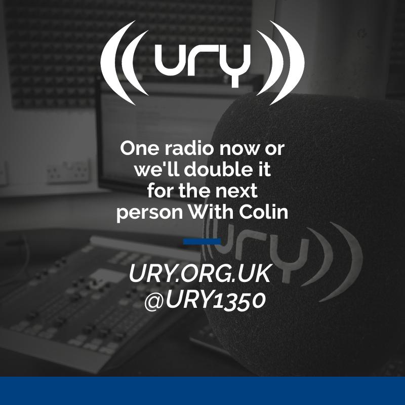 One radio now or we'll double it for the next person With Colin Logo