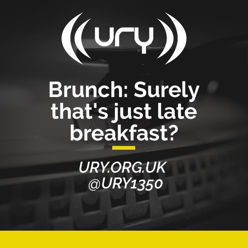 Brunch: Surely that's just late breakfast? Logo