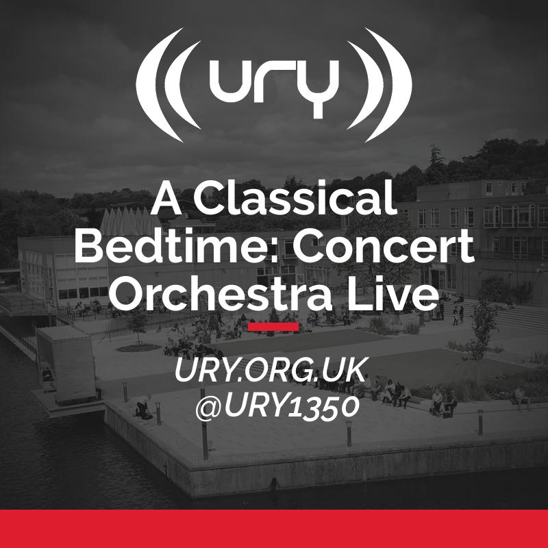 A Classical Bedtime: Concert Orchestra Live logo.