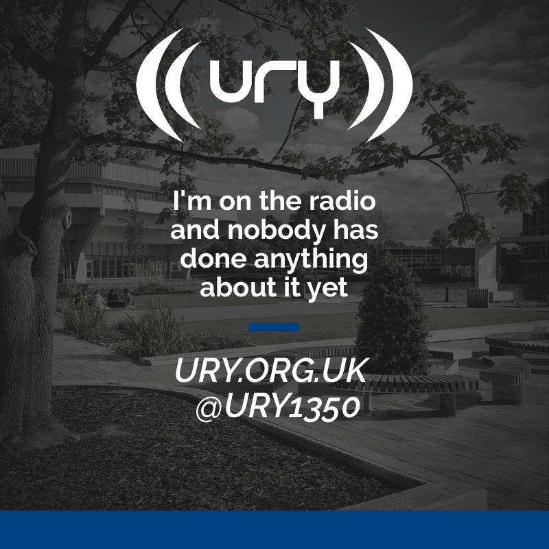 I'm on the radio and nobody has done anything about it yet Logo