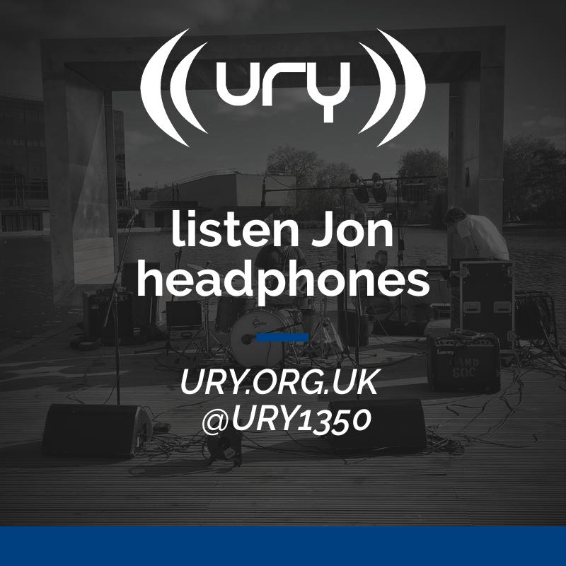 listen Jon headphones logo.