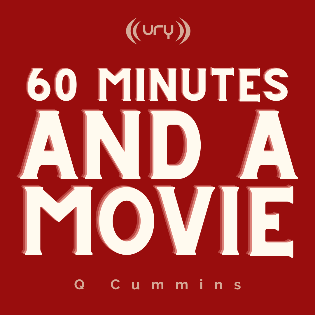 60 minutes and a movie Logo