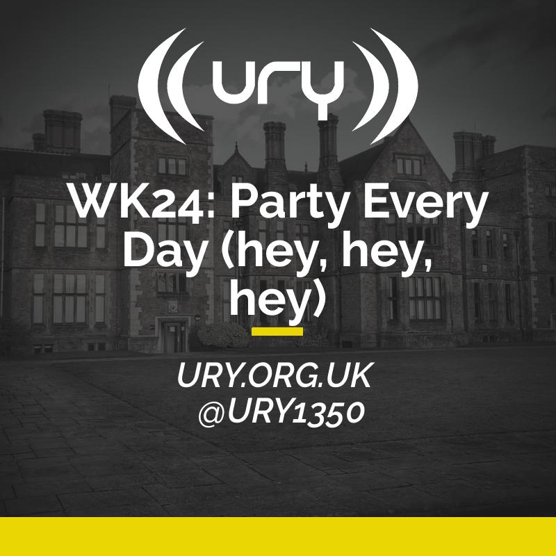 WK24: Party Every Day (hey, hey, hey) Logo