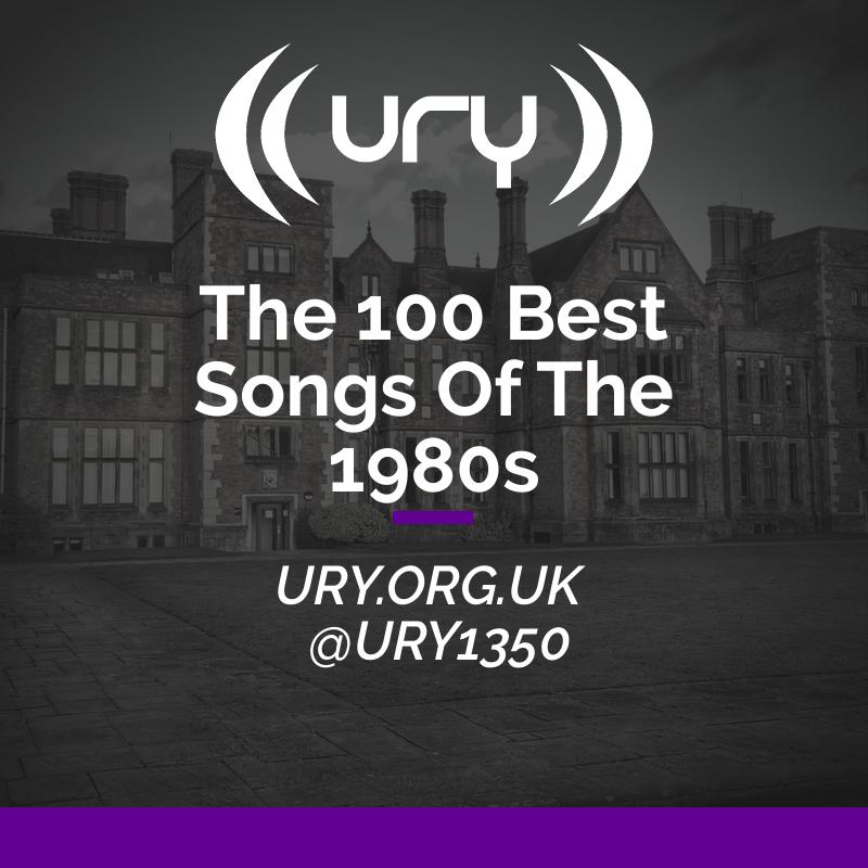 The 100 Best Songs Of The 1980s logo.
