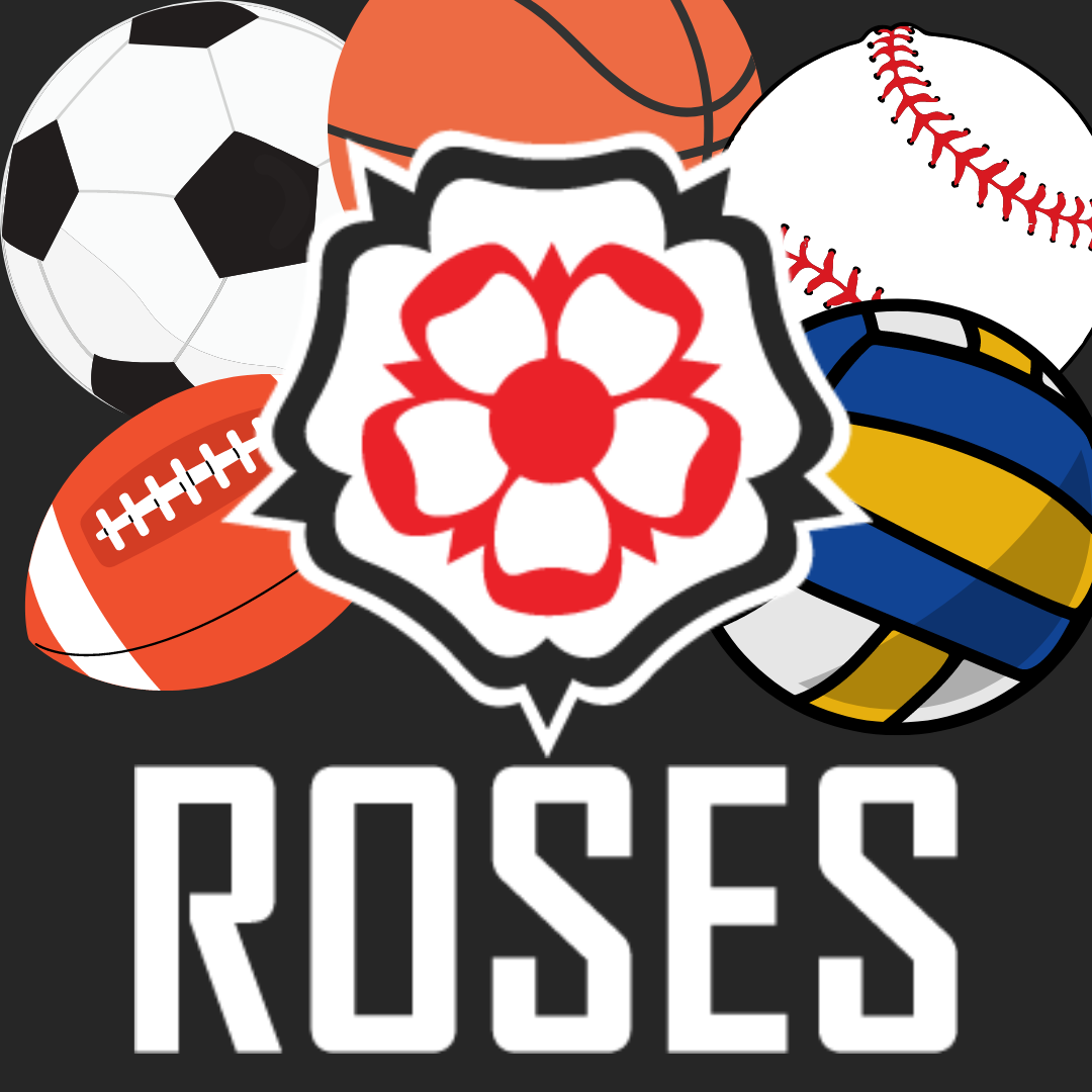 Roses 2023: Roses Round Up logo.