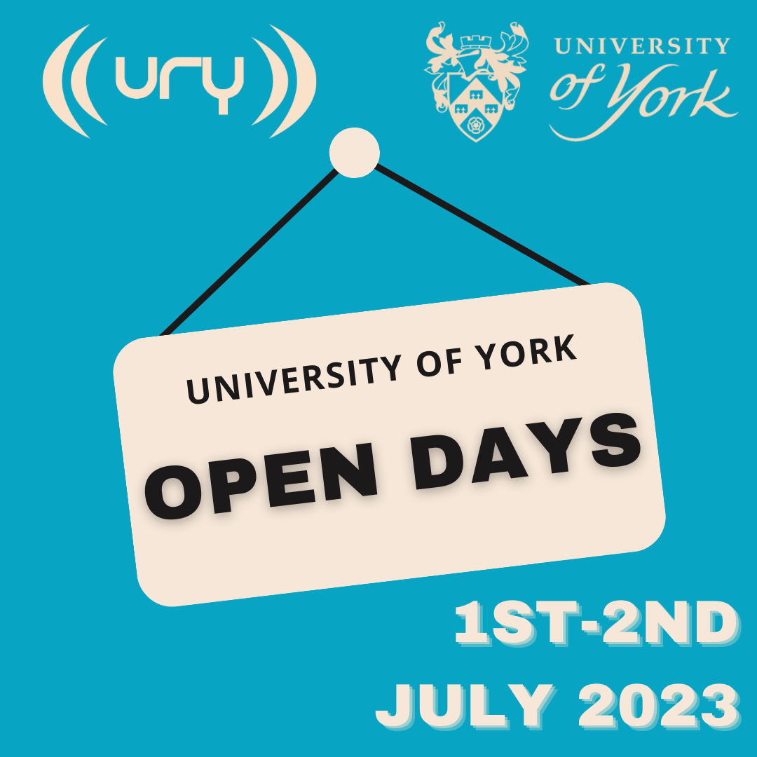 University of York Open Days | July 2023 Logo