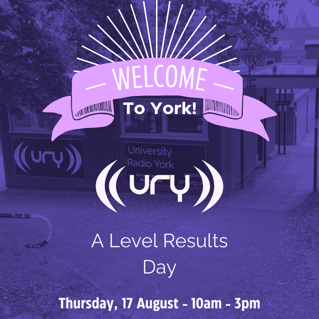Welcome to York! | A-Level Results Day 2023 Logo