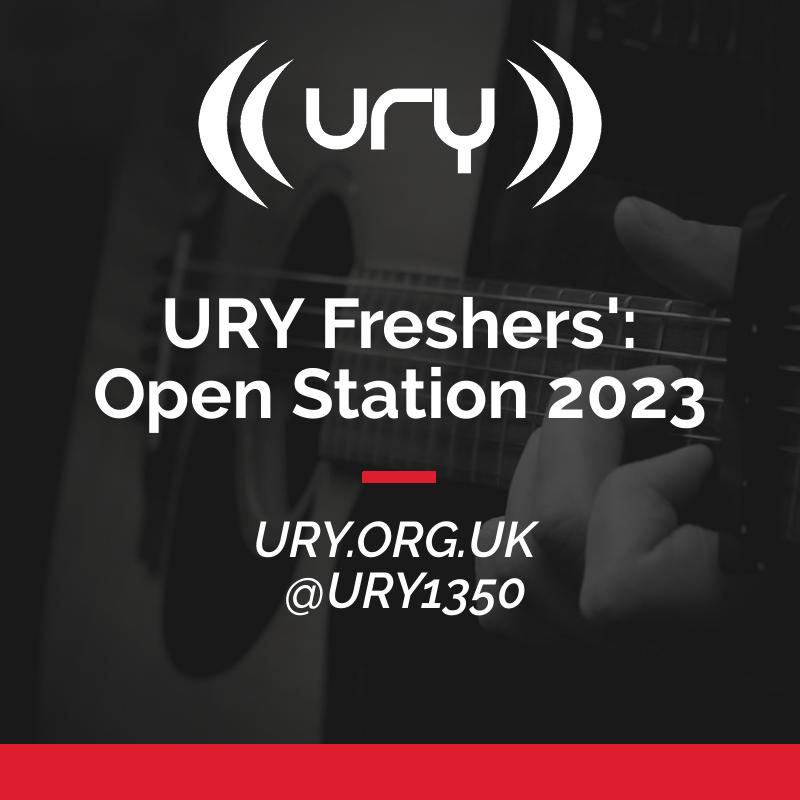 URY Freshers': Open Station 2023 logo.
