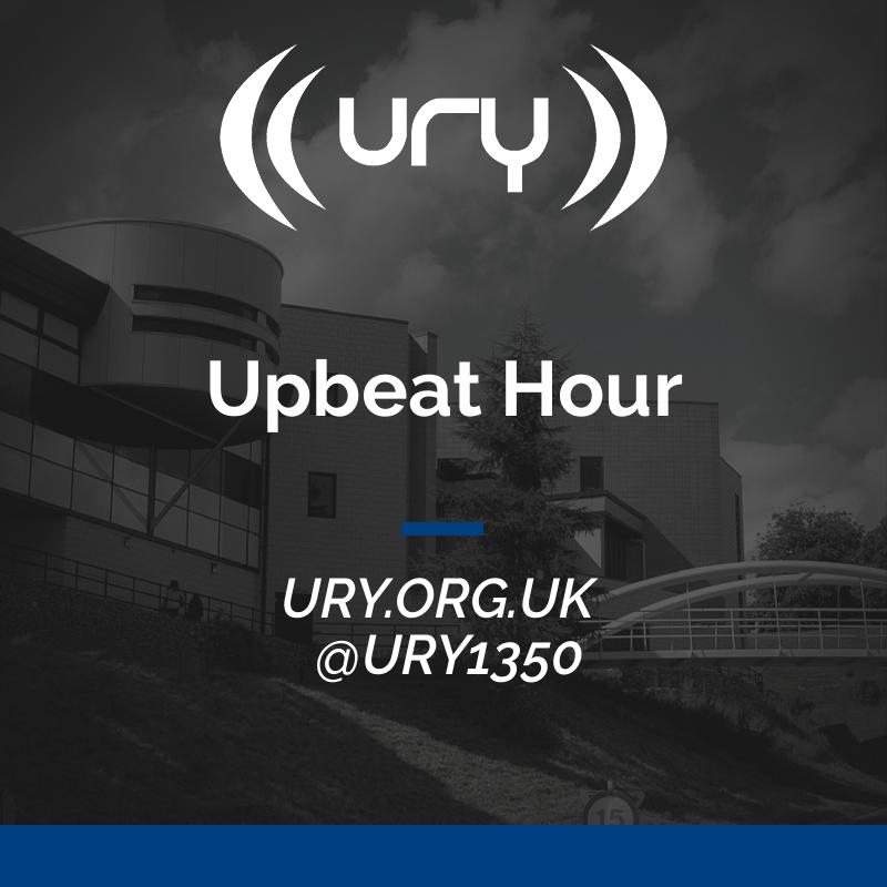 Upbeat Hour logo.
