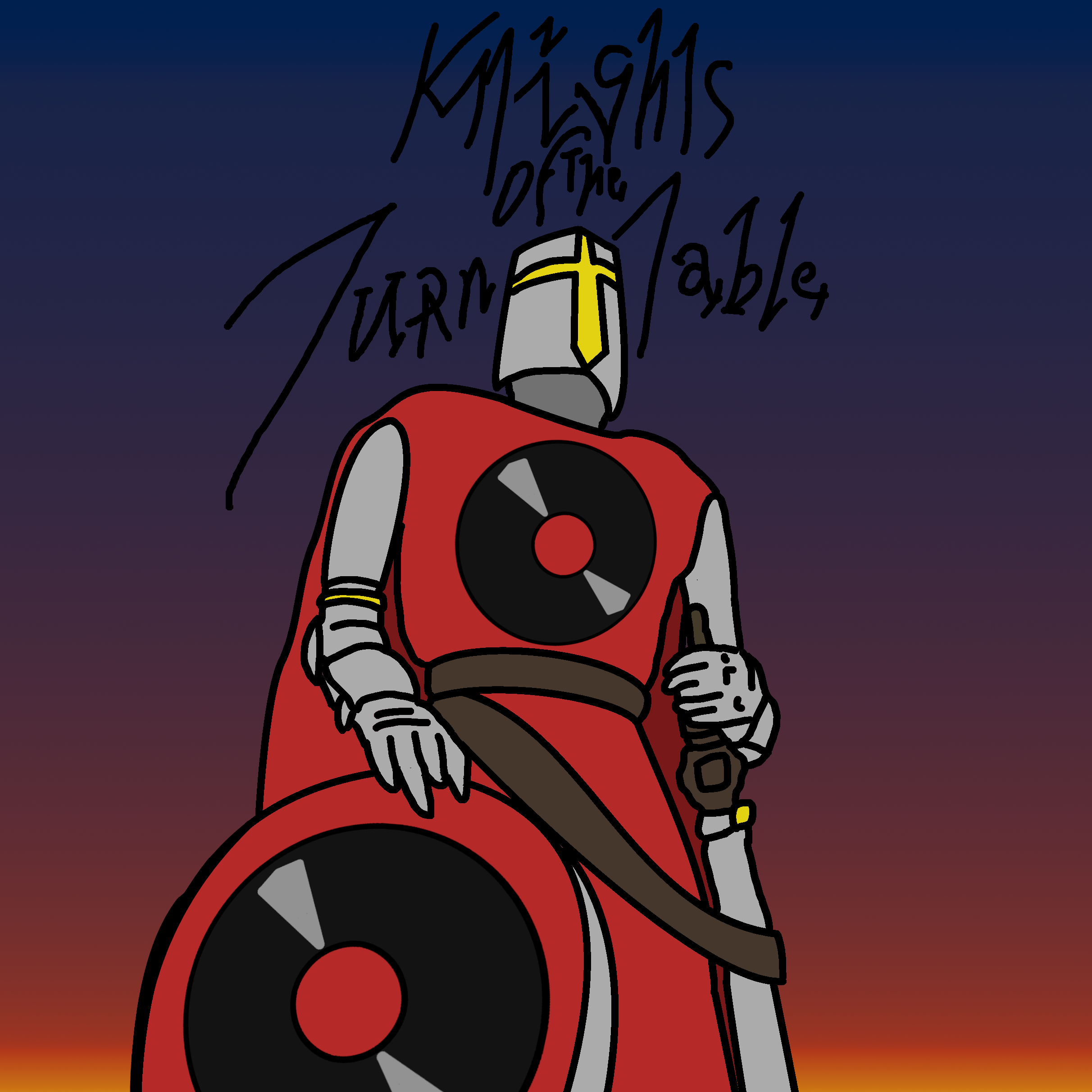 Knight of the Turn-Table Logo
