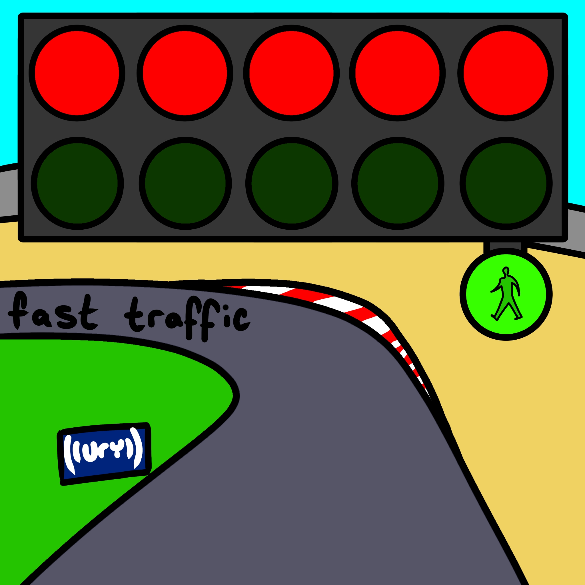 Fast Traffic logo.