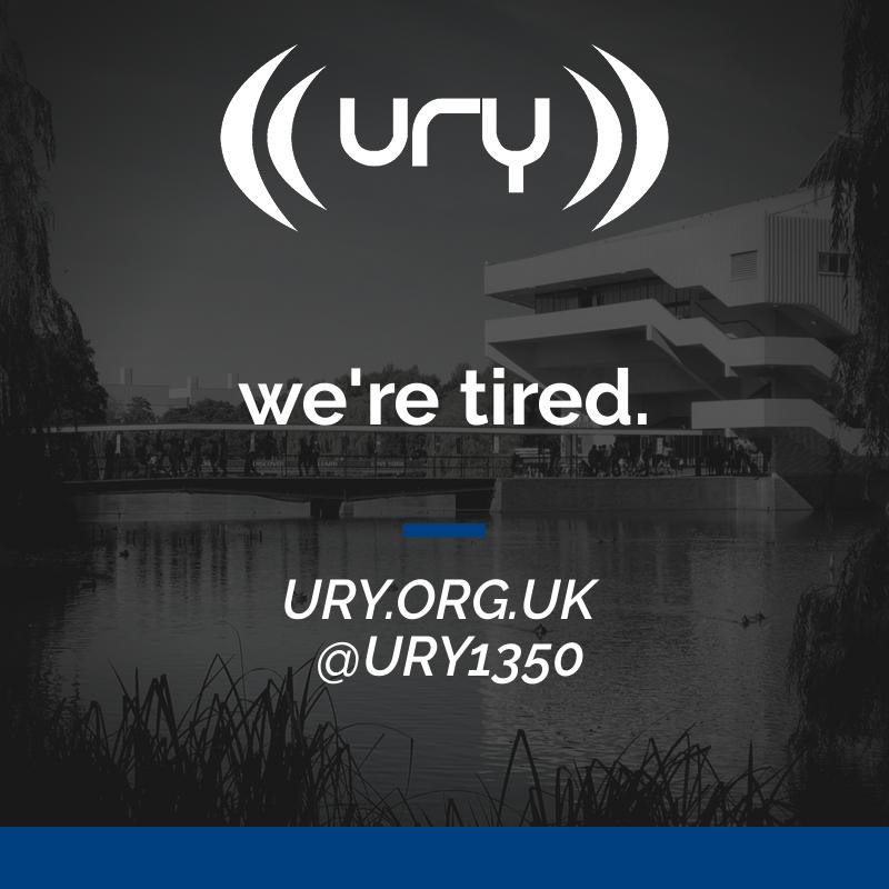 we're tired. Logo