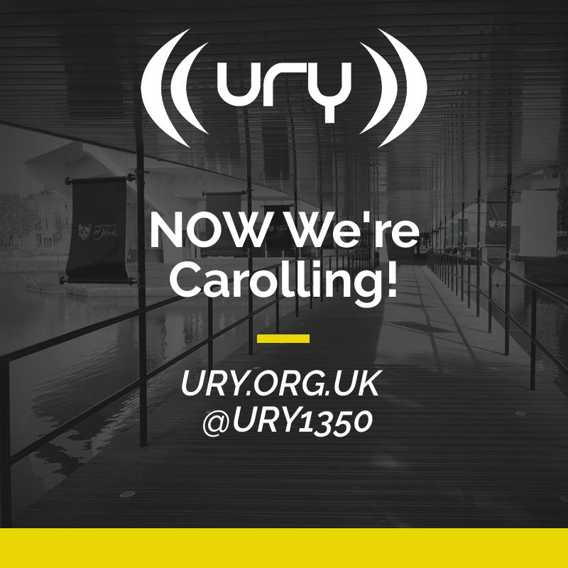 NOW We're Carolling! logo.