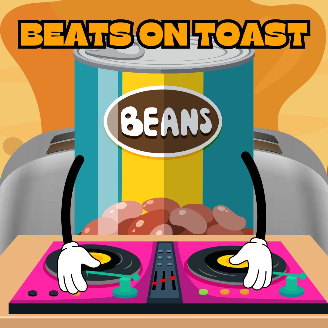 Beats on Toast Lunch Time Show! Logo