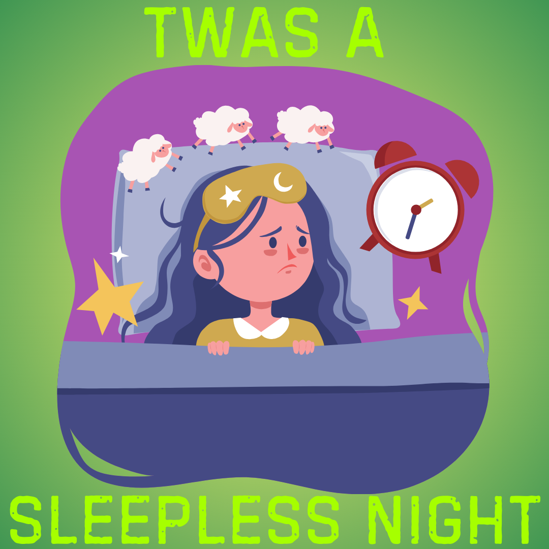 'Twas a Sleepless Night logo.