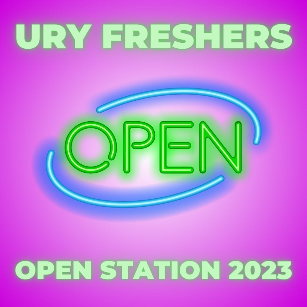 URY Freshers': Open Station 2023 Logo