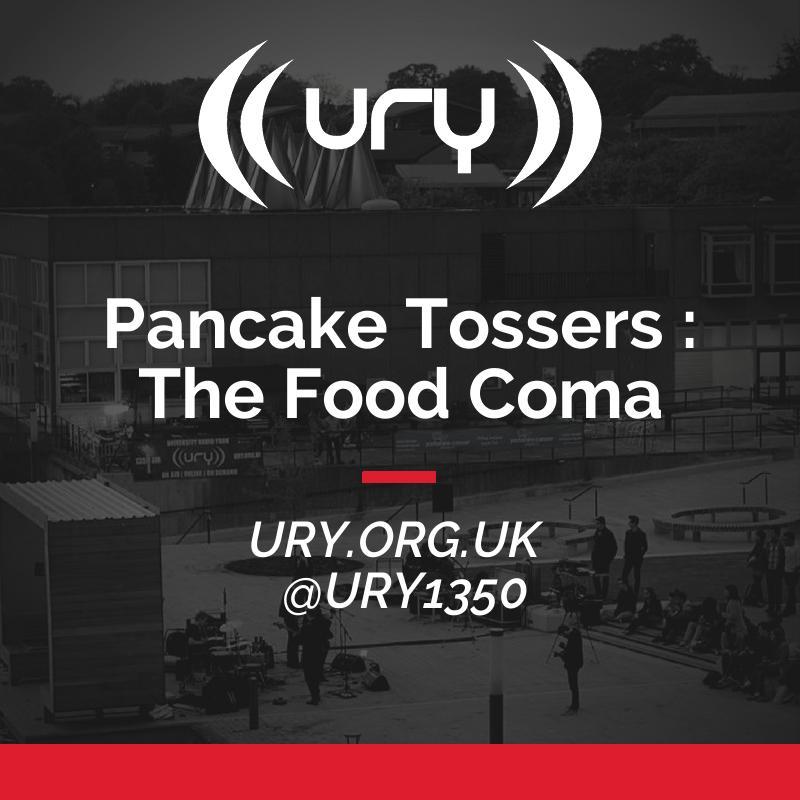 Pancake Tossers : The Food Coma logo.