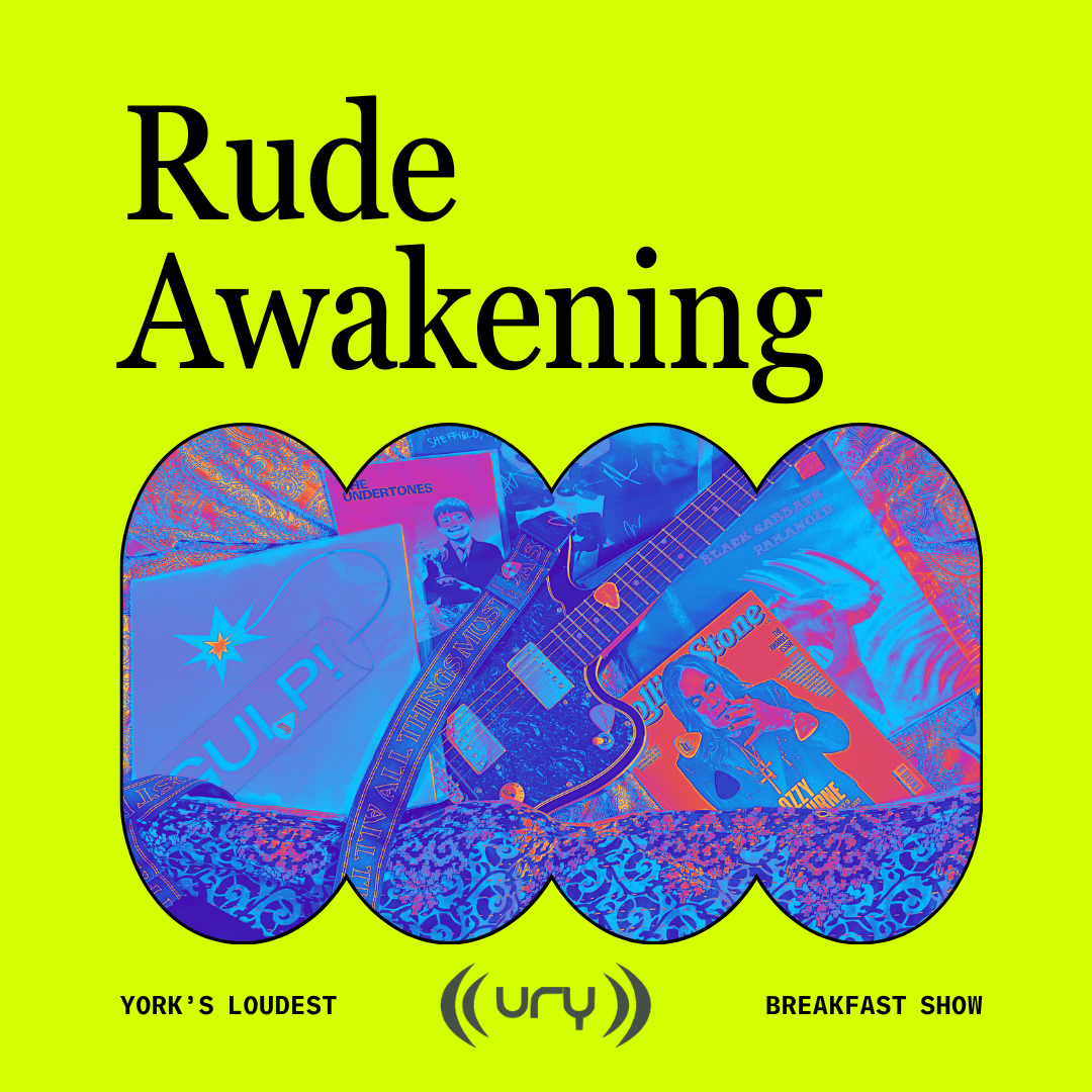 Rude Awakening logo.