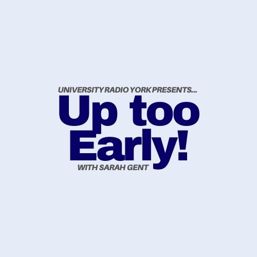 Up too early!  logo.