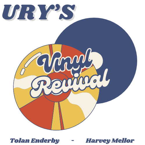 Vinyl Revival logo.