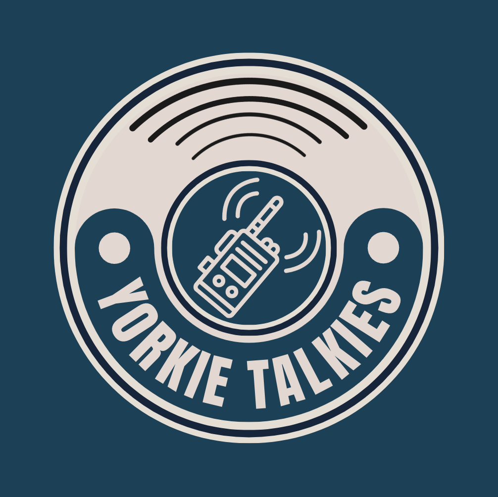 Yorkie Talkies logo.