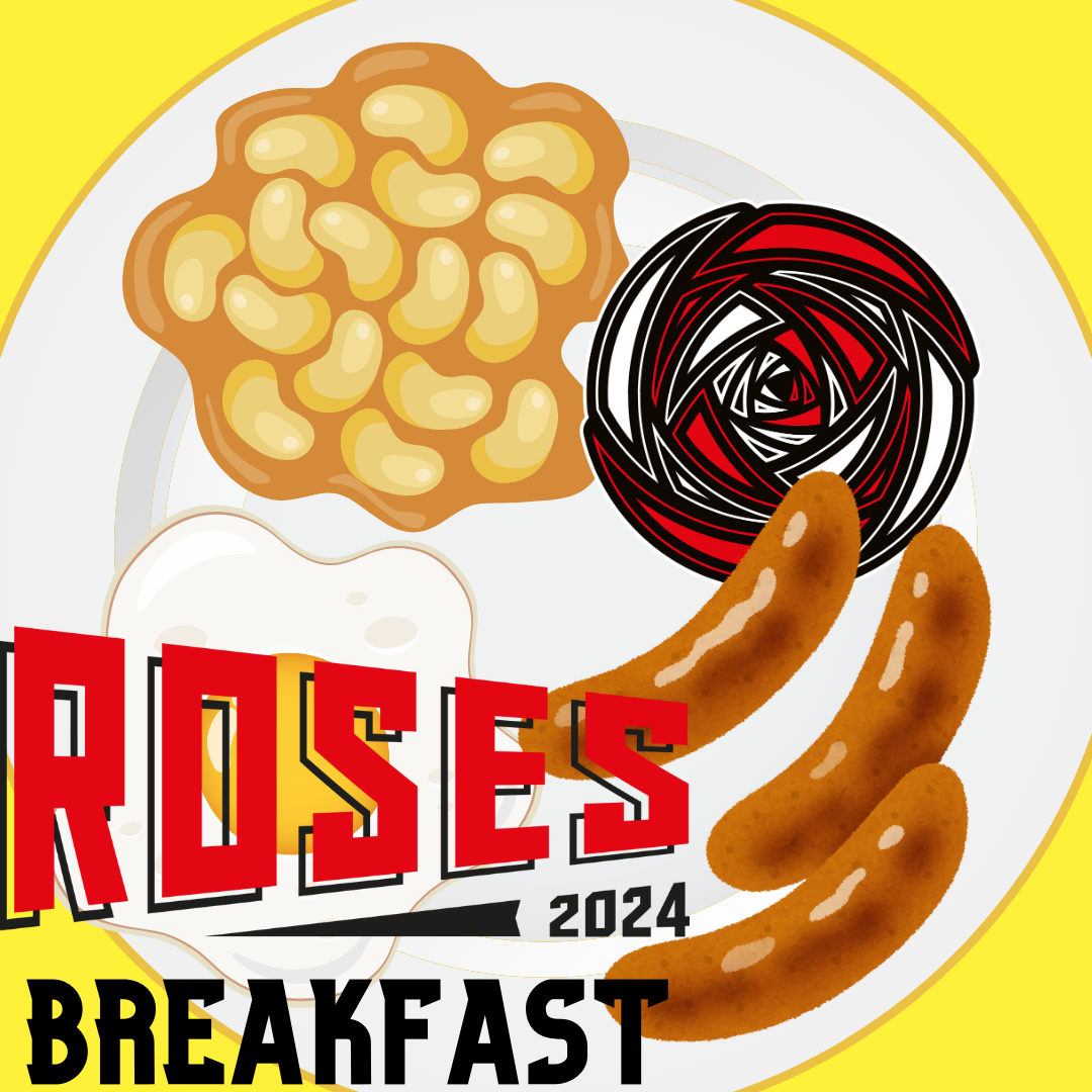 Roses 2024: Roses Breakfast logo.