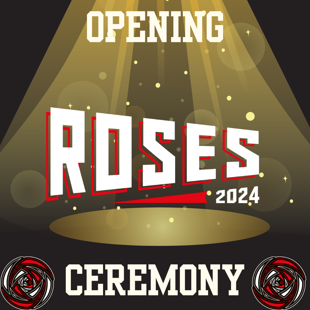 Roses 2024: The Opening Ceremony Logo