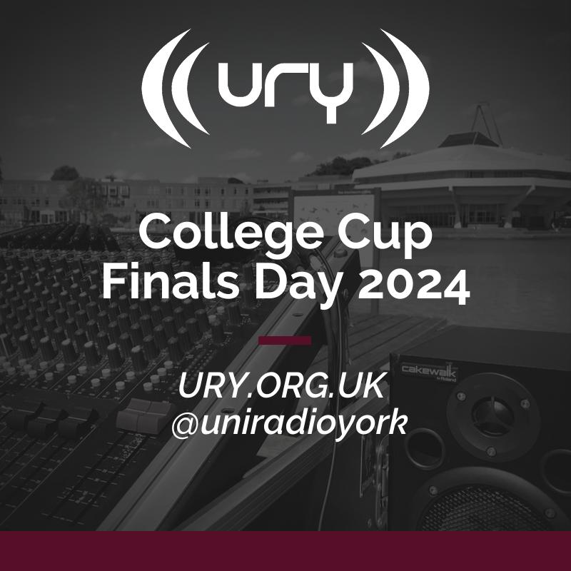 URY Sport: College Cup Finals Day 2024 logo.