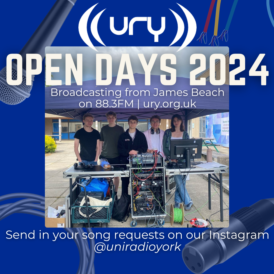 UoY Open Days | September 2024 logo.